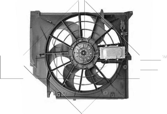 NRF 47026 - Ventilator, radiator aaoparts.ro