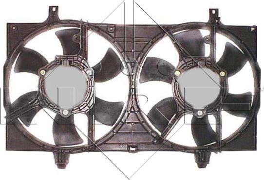 NRF 47304 - Ventilator, radiator aaoparts.ro