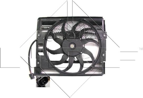 NRF 47214 - Ventilator, radiator aaoparts.ro