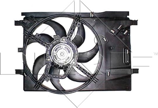 NRF 47236 - Ventilator, radiator aaoparts.ro