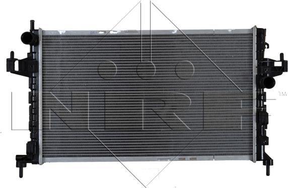 NRF 54753 - Radiator, racire motor aaoparts.ro