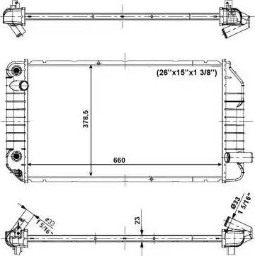 NRF 56006 - Radiator, racire motor aaoparts.ro