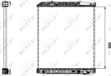 NRF 509577 - Radiator, racire motor aaoparts.ro