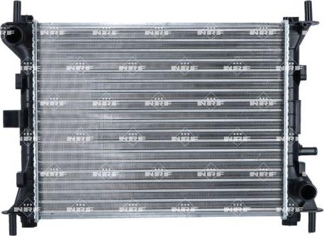 NRF 509614A - Radiator, racire motor aaoparts.ro