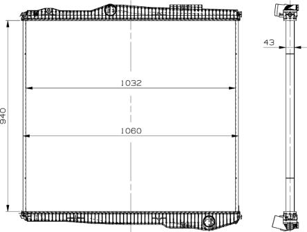 NRF 509895 - Radiator, racire motor aaoparts.ro