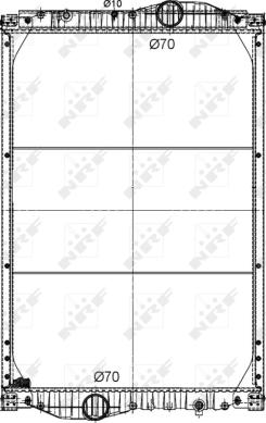 NRF 509890 - Radiator, racire motor aaoparts.ro