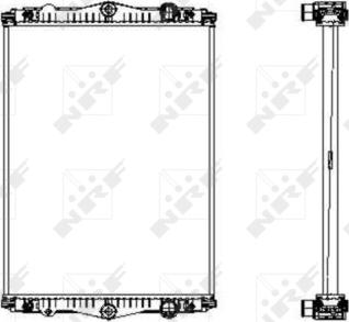 NRF 509745 - Radiator, racire motor aaoparts.ro