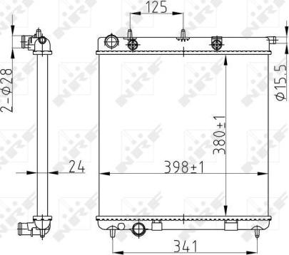 NRF 50429A - Radiator, racire motor aaoparts.ro