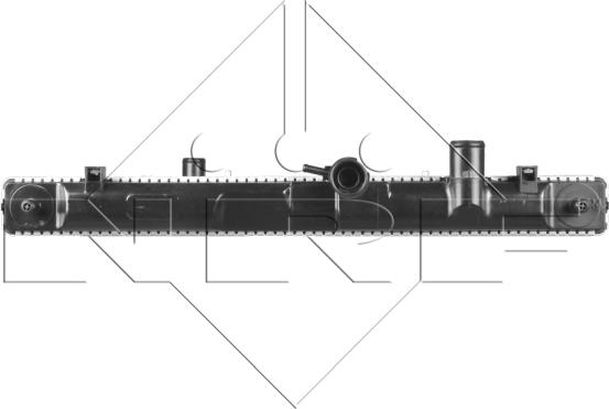 NRF 50001 - Radiator, racire motor aaoparts.ro