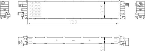 NRF 50037 - Radiator, racire motor aaoparts.ro