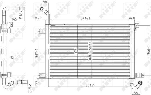 NRF 50144 - Radiator, racire motor aaoparts.ro