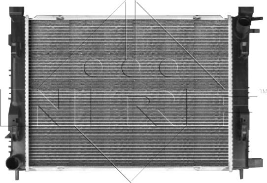 NRF 58444 - Radiator, racire motor aaoparts.ro