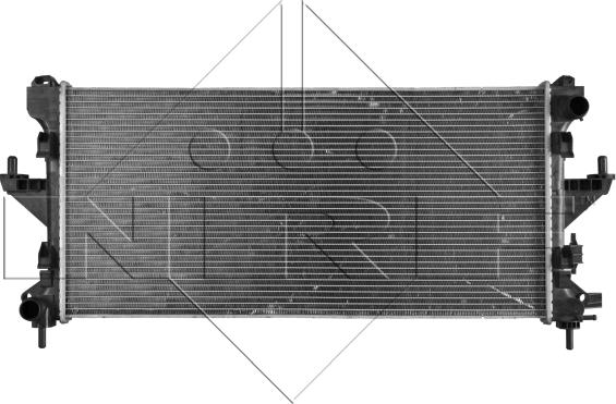 NRF 58424 - Radiator, racire motor aaoparts.ro