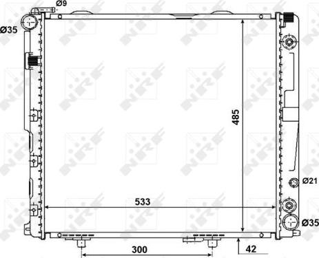 NRF 58164 - Radiator, racire motor aaoparts.ro