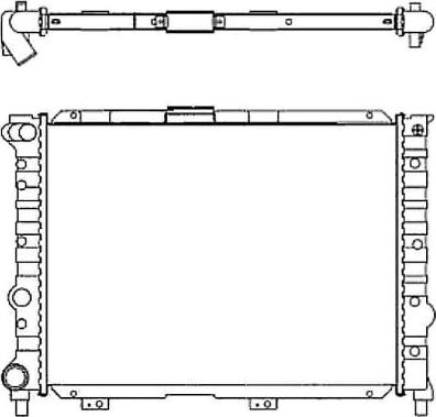 NRF 58114 - Radiator, racire motor aaoparts.ro