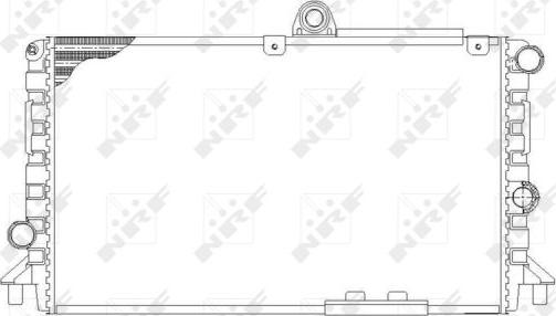 NRF 58809 - Radiator, racire motor aaoparts.ro