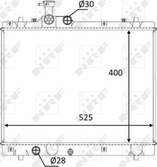 NRF 58397 - Radiator, racire motor aaoparts.ro