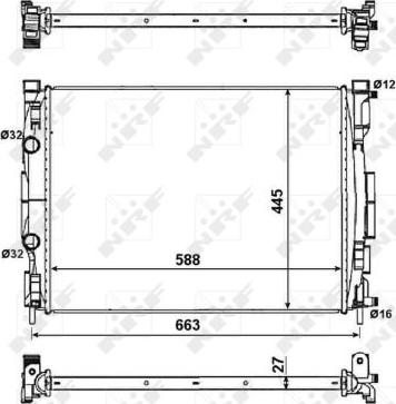 NRF 58329 - Radiator, racire motor aaoparts.ro