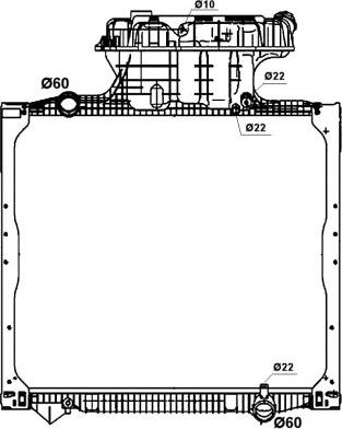 NRF 58278 - Radiator, racire motor aaoparts.ro