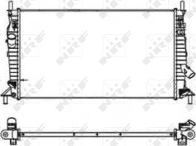 NRF 53403 - Radiator, racire motor aaoparts.ro