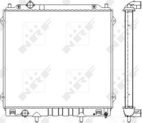 NRF 53480 - Radiator, racire motor aaoparts.ro