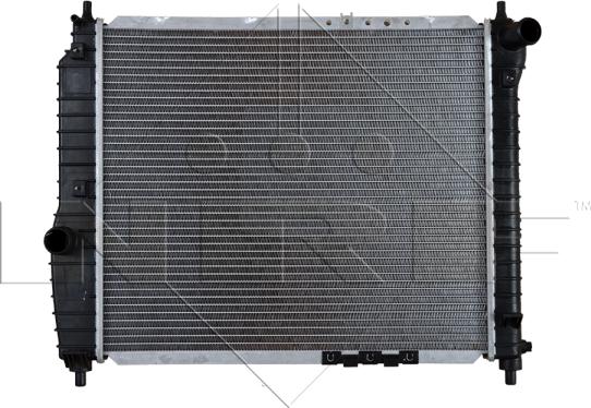 NRF  53637 - Radiator, racire motor aaoparts.ro