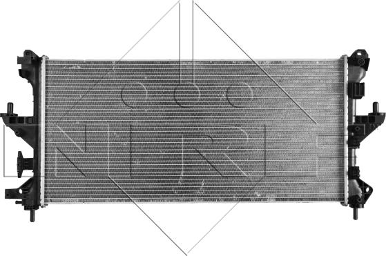 NRF 58424 - Radiator, racire motor aaoparts.ro