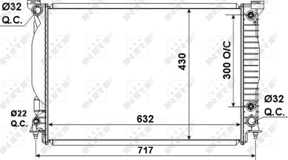 NRF 53190 - Radiator, racire motor aaoparts.ro