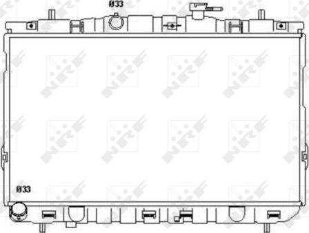 NRF 53355 - Radiator, racire motor aaoparts.ro