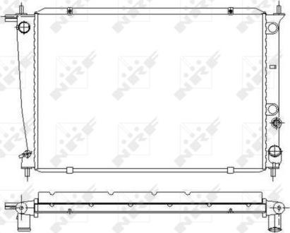 NRF 53371 - Radiator, racire motor aaoparts.ro