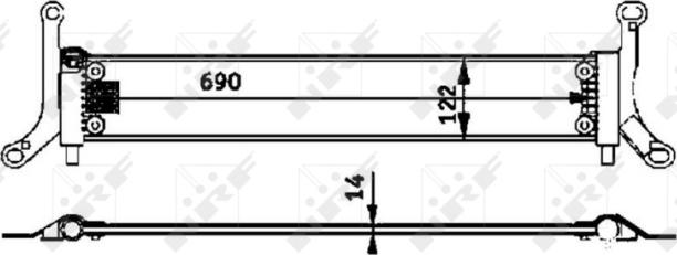 NRF 53715 - Radiator, racire motor aaoparts.ro