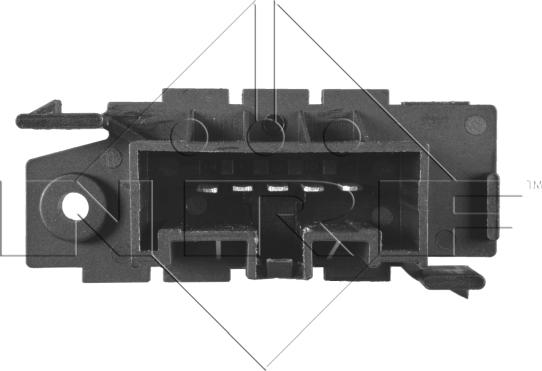 NRF 342012 - Rezistor, ventilator habitaclu aaoparts.ro