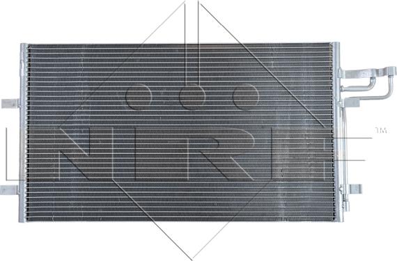 NRF 35551 - Condensator, climatizare aaoparts.ro