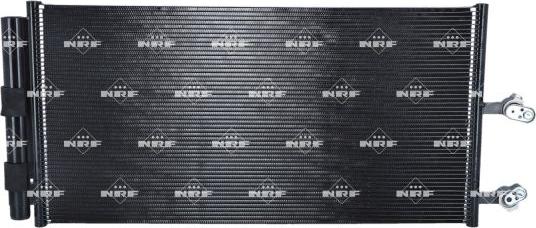 NRF 350566 - Condensator, climatizare aaoparts.ro