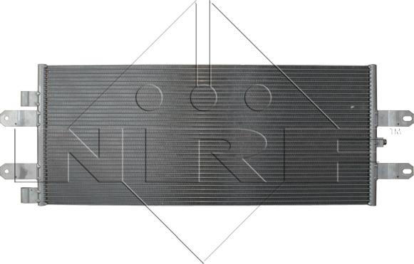 NRF 350043 - Condensator, climatizare aaoparts.ro