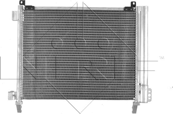 NRF 350228 - Condensator, climatizare aaoparts.ro