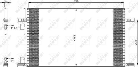 NRF 35298 - Condensator, climatizare aaoparts.ro