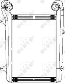 NRF 309055 - Intercooler, compresor aaoparts.ro