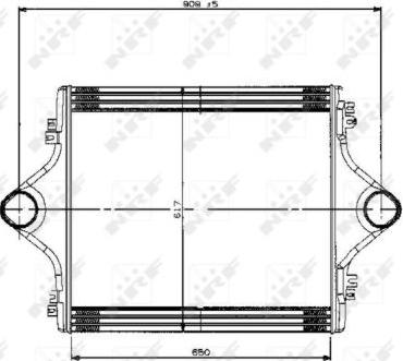 NRF 309005X - Intercooler, compresor aaoparts.ro