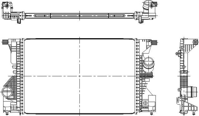 NRF 309119 - Intercooler, compresor aaoparts.ro