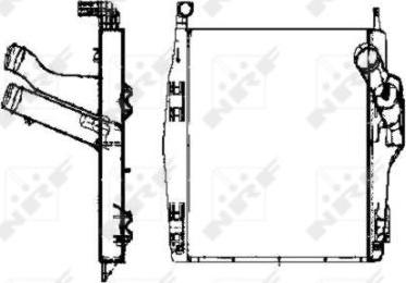 NRF 30448 - Intercooler, compresor aaoparts.ro