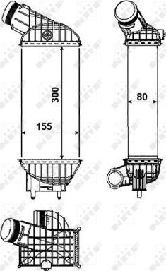 NRF 30462 - Intercooler, compresor aaoparts.ro