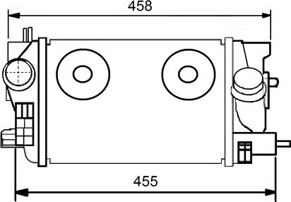 NRF 30549 - Intercooler, compresor aaoparts.ro