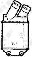 NRF 30832 - Intercooler, compresor aaoparts.ro