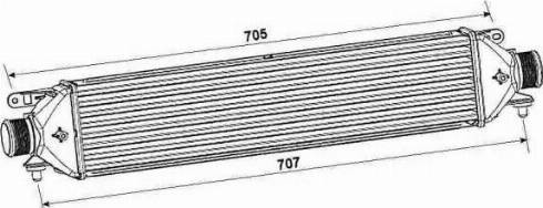 NRF 30240 - Intercooler, compresor aaoparts.ro