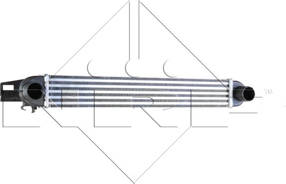 NRF 30254 - Intercooler, compresor aaoparts.ro