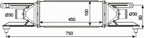 NRF 30751 - Intercooler, compresor aaoparts.ro