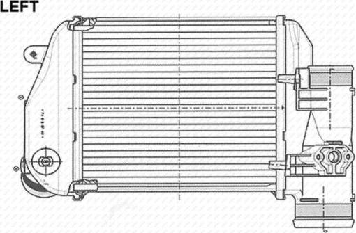 NRF 30767 - Intercooler, compresor aaoparts.ro