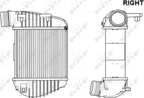 NRF 30772 - Intercooler, compresor aaoparts.ro