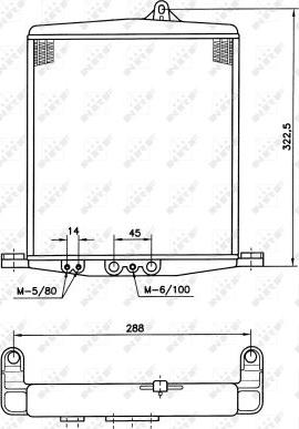 NRF 31059 - Radiator racire ulei, cutie de viteze automata aaoparts.ro